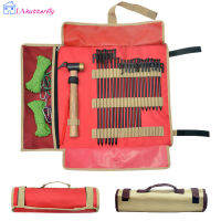 LAkutterfly Outdoor Camping Peg กระเป๋าเก็บเล็บมัลติฟังก์ชั่แบบพกพาพับ Oxford ผ้า Organizer กล่อง Handle【cod】