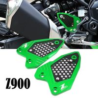 ชุด CNC กระจกมองหลังมอร์เตอร์ไซต์สำหรับ KAWASAKI Z900 Z 900 2021 2022 2017 2018 2019 2020แผ่นส้นเท้าอุปกรณ์ปกป้องป้องกันที่วางเท้าเท้าเหยียบ