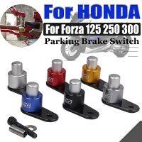 เหมาะสำหรับฮอนด้า Forza 125 250 300 Forza125 Forza300รถจักรยานยนต์เบรกมือขาปล่อยคลัตช์สายเบรกจักรยานล็อคเสริมที่จอดป้าย