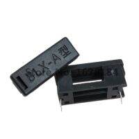 50pcs BLX-A 5 x 20MM With Lid Fuse Holder 5X20 Fuse Bracket Black Pitch about 23MM