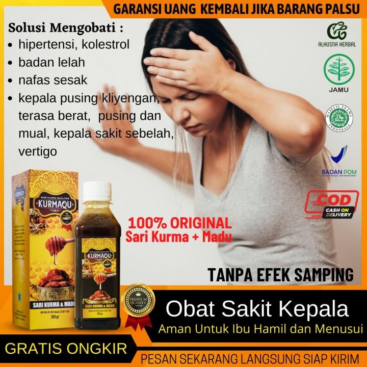 Obat Sakit Kepala Aman Untuk Ibu Hamil Dgn Kurmaqu Sari Kurma Dan Madu