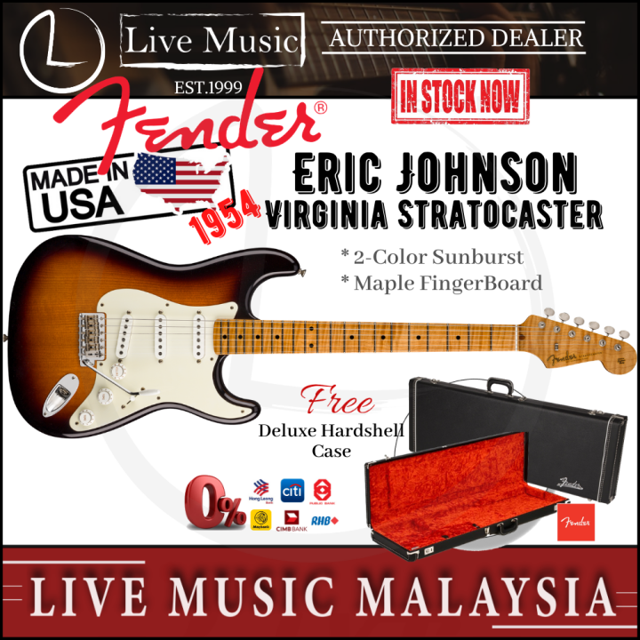 Fender Eric Johnson Signature 1954 Virginia Stratocaster Electric