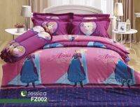 ชุดเครื่องนอน ผ้านวม ผ้าปู FROZEN ELSA JESSICA WALT DISNEY wonderful bedding FZ 002 3.5 5 6 ฟุต เอลซ่า