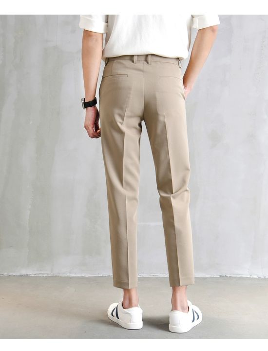 er2021-กางเกงชิโน-ขาวยาว-กางเกงขาห้าส่วน-กางเกงสแลคชาย-เนื้อผ้าใส่สบาย-คุณภาพดี-ราคาถูก