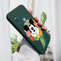 GGK เคสโทรศัพท์ลายการ์ตูนมิกกี้พวงมาลัย6X 6 Xiaomi สำหรับ Xiaomi เคสป้องกันทนแรงกระแทกคลุมทั้งหมดของเหลวทรงสี่เหลี่ยมดั้งเดิม