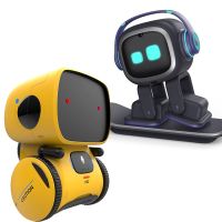 Emo Robot Smart Robots Dance Voice Command Sensor,ร้องเพลง,เต้นรำ,ของเล่นหุ่นยนต์ซ้ำสำหรับเด็กชายและเด็กหญิง Talkking Robots