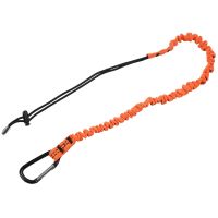 3X Carabiner Lanyard Retractable Safety Rope Telescopic Elastic Climbing Tool