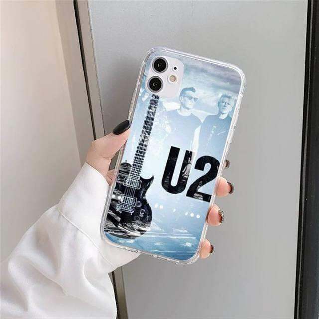 16-digits-เพลงร็อค-u2เคสโทรศัพท์โปร่งใสนุ่มสำหรับ-iphone-13-12-11-8-7-plus-mini-x-xs-xr-pro-max