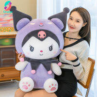 ตุ๊กตาตุ๊กตาของเล่น Kawaii ราโกมิตุ๊กตาอนิเมะกวางสีส้มขนาดใหญ่ Sanrio Kuromi การตกแต่งบ้านเด็กผู้หญิงและเด็กๆของขวัญเด็ก