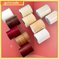 GOTORADE 10M/Roll โครงประตู วอลล์เปเปอร์เส้นเอว ขอบหน้าต่าง กันน้ำกันน้ำได้ สติกเกอร์ขอบผนัง ของตกแต่งบ้าน พีวีซีพีวีซี เส้นรอบ