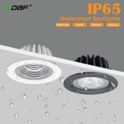 Đèn LED Chiếu Điểm Trần Chống Nước IP65 Đèn Âm Trần Tròn Màu Đen Trắng 5