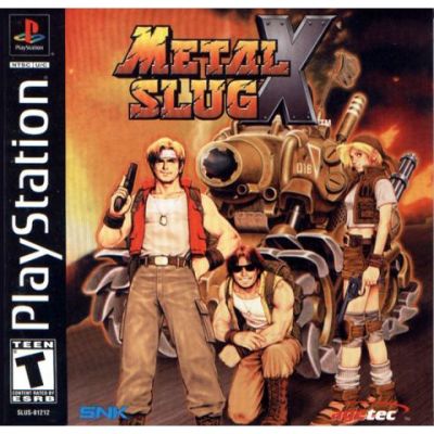 Metal Slug X เมทัลสลัก แผ่นเกม PS1  PS2