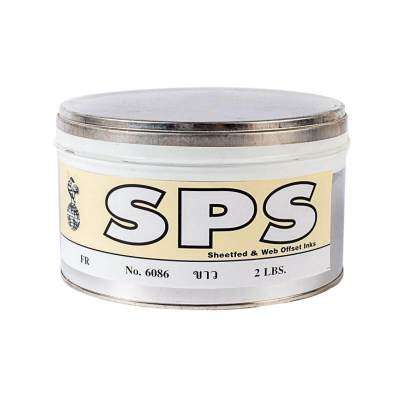 SPS สีหมึกย้อมไม้ (สีขาว) เนื้อครีมหนืดเข้มข้นสูตรพิเศษเหมาะกับงานทุกชนิด การันตีความสวยของสี! ขนาด 2ปอนด์/ 1กระปุก