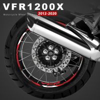 Motorcycle Wheel Sticker Waterproof Rim Stripe VFR1200X Crosstourer Accessories for Honda VFR 1200 X 1200X 2012-2020 2018 2019 TV Remote Controllers