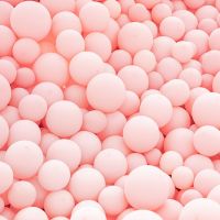 5" 10" 12" 18" 36" Matte Pure Pink Balloon Baby Shower Globos Round Art Shape Wedding Birthday Party Christmas Decoration Toys Balloons