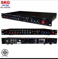 SKG เครื่องปรีแอมป์ PER AMPLIFIER รุ่น AV-336 (สีดำ)