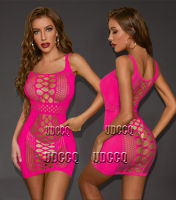 hot y Fishnet Lingerie Sheer Babydoll Underwear Chemises bodysuit Nightdress Catsuit product pajamas skirt dress Q146