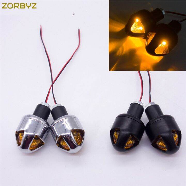 zorbyz-ไฟเลี้ยวแฮนด์มอเตอร์ไซค์22มม-มือจับสัญญาณเลี้ยวปลัก-led-ไฟกระพริบด้านข้างอเนกประสงค์