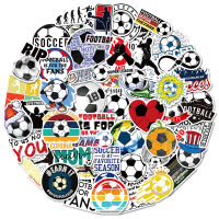 hedeguoji?50Pcs Graffiti Stickers Football Soccer Stickers for Luggage Skateboard Decor