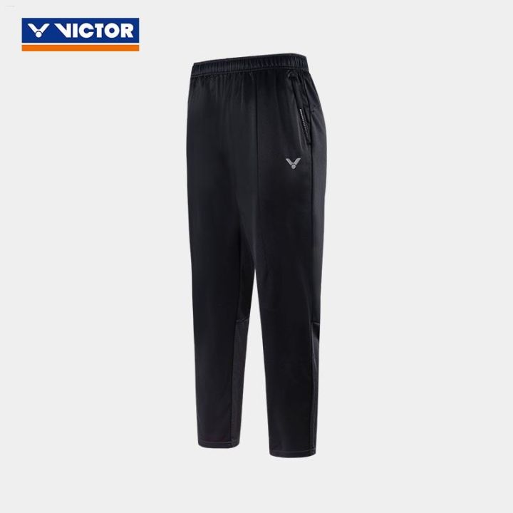 ชุดฝึกวิคเตอร์-เสื้อผ้าแบดมินตัน-victor-นิตติ้งที่เป็นกลาง-p-30802กางเกงกีฬาแฟชั่น