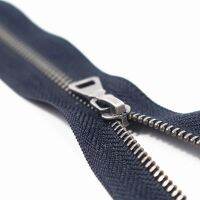 ✘┇∈ 30cm 8pcs Close-open black Metal Zippers With Pearl Slider Multi-color 3 Zippers For DIY Sewing 1 Colors Available