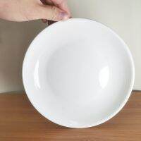 [COD] Bowl Wholesale Street Stall Supply Vegetable Plate Commercial Dinner Western-style Tableware Household Round Rice