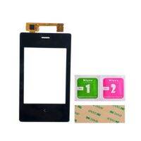 3.0Quot; มือถือหน้าจอสัมผัส Nokia Asha 503 N503เซ็นเซอร์ Digitizer หน้าจอสัมผัสแผงเลนส์กระจกด้านนอกปืนยิงกาว3M