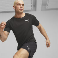 PUMA RUNNING - เสื้อยืดวิ่งผู้ชาย Ultraspun สีดำ - APP - 52402901