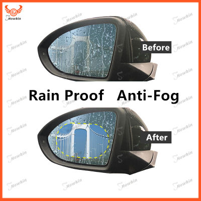 1Pcหน้าต่างด้านข้างกันฝนฟิล์มด้านอัตโนมัติหน้าต่างAnti-Fogกันน้ำฟิล์มป้องกันรถฟิล์มปกป้องกระจกฟิล์มป้องกัน