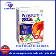 Viên uống giảm đau trĩ Newrutex Gold thành phần Rutin C actiso giúp bền
