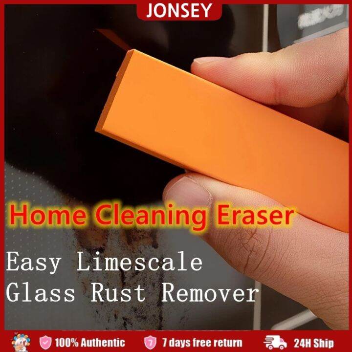 Easy Limescale Eraser Non Scratch Mirror Faucet Rubber Brush Multi