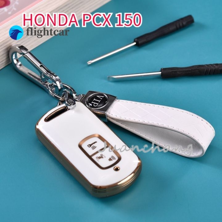 Car Key Case With Keychain & Screwdriver, Key Fob Cover