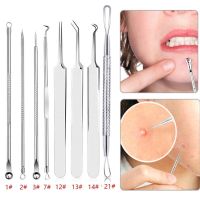 【CW】✾✹☑  Blackhead Removal Needles Dots Cleaner Extractor Acne Treatment Needle Face