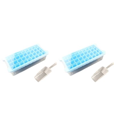 Mini Ice Cube Tray for Freezer: Small Ice Cube Tray for Freezer with 36 Easy Release Cube Ice Trays