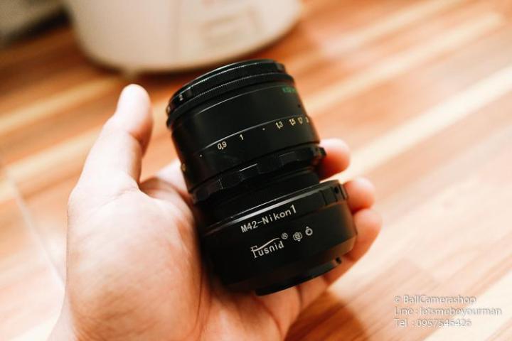 ขายเลนส์มือหมุน-helios-44-2-serial-83278345-for-nikon-1-mirrorless