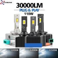 ไฟหน้าซีนอล D3S LED Canbus D5R D1S HID D2S D4S D5S D1R D2R D3R D4R เทอร์โบ LED 30000LM 5000K 6000K 6500K 110W ปลั๊กแอนด์เพลย์