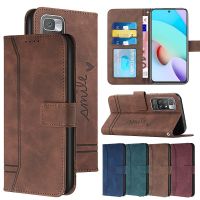 Matte Leather Wallet Case for Redmi Note 12 12 Pro 11 11S 11 Pro 10 10 Pro 9 8 Pro Redmi 10 10C 10A 9A 9C Poco M4 Pro X5 X5 Pro