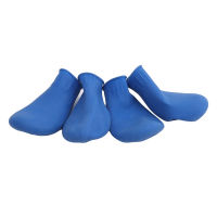 4Pcs Set Pet Rubber Waterproof Shoe Cover Portable Dog Accessories Outdoor Shoes Socks Balloon Rubber Rain Boots