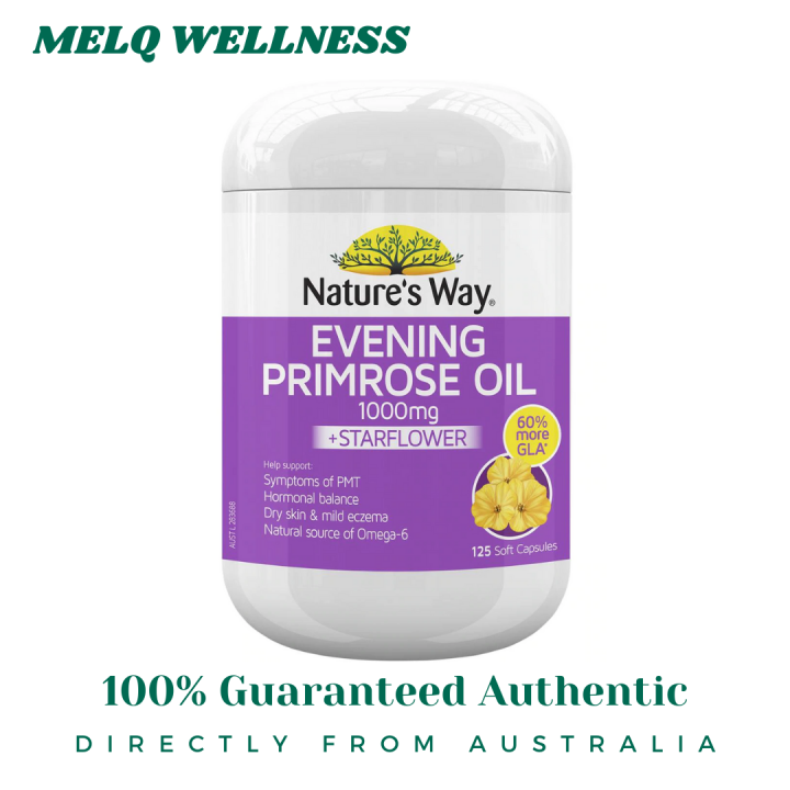 NATURE'S WAY Evening Primrose Oil 1,000mg +Starflower (125 Soft