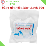 Bông Gòn Viên Bảo Thạch 50G , YtethammyTTG, BV50, Làm Sạch Vết Thương