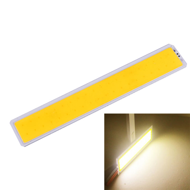 sunyanping-ขายดี-แหล่งโคมไฟแสงสว่างแถบ-led-cob-12v-5w-150x2-6mm-สำหรับชิปเมทริกซ์-led-แบบ-diy