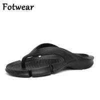 HOT11★ฤดูร้อนชาย Flip Flops รองเท้าแตะชายหาด Slip On Mens รองเท้าผ้าใบน้ำหนักเบา Man สไลด์กลางแจ้ง Unisex เดิน Zapatos