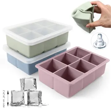 Free Reusable Ice Cube Trays Sphere Ice Ball Maker with Lid and Large Round  Ice Cube Molds for Whiskey - China 6-Cell Spherical Ice Tray and Hockey Mold  Ice Cube Tray price
