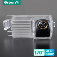 GreenYi 170 ° HD 1080P กล้องมองหลังรถยนต์สำหรับ Nissan GT-R LIVINA Tiida Geniss 2005-2015 Night Vision ย้อนกลับ4ขา