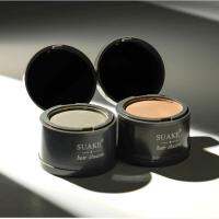 SUAKE hair shadow ที่ปิดเหม่งสำหรับคนผมบางหัวเถิกหัวล้าน ช่วยให้บริเวณหน้าผากดูแคบลง มาเป็นกระปุกพร้อมพัฟฟองน้ำ