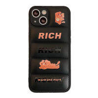 [COD]RICH รูปแบบคลื่นบังคับ 13 สัตว์น่ารัก 12ProMax เคสศัพท์ XR แอปเปิล 11Xs สไตล์ญี่ปุ่นและเกาหลี