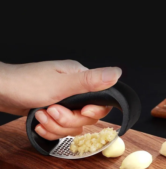 Garlic Press Garlic Smasher Ginger Rocker Light and Strong Stainless