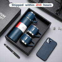 New Large Capacity Thermos Stainless Steel Vacuum Flask Outdoor Portable Car Coffee Insulated Water Bottle Rope Filter BPA Free