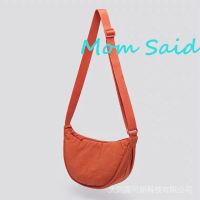 【Mom said】new listing (new color) Uniqlo bag Uniqlo bag sling bag women nylon chest bag crossbody canvas chest bag for women 2023 new trendy Net red popular waist bagins Uniqlo sla