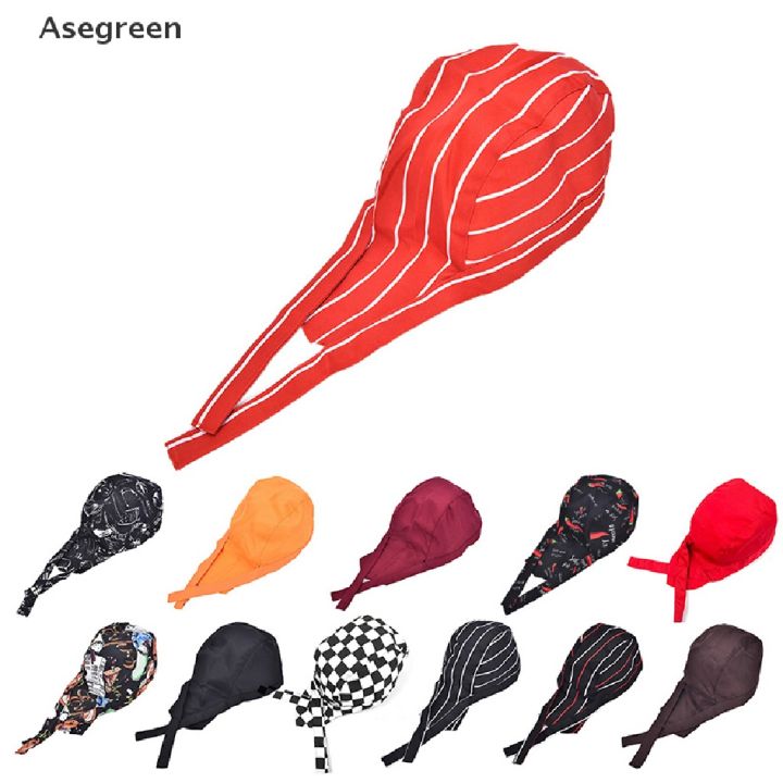asegreen-หมวกเชฟ-ลายหัวกะโหลก-สีสันสดใส-สําหรับเชฟ